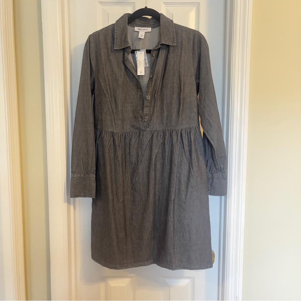 Nine West Denim Dress (NWT)